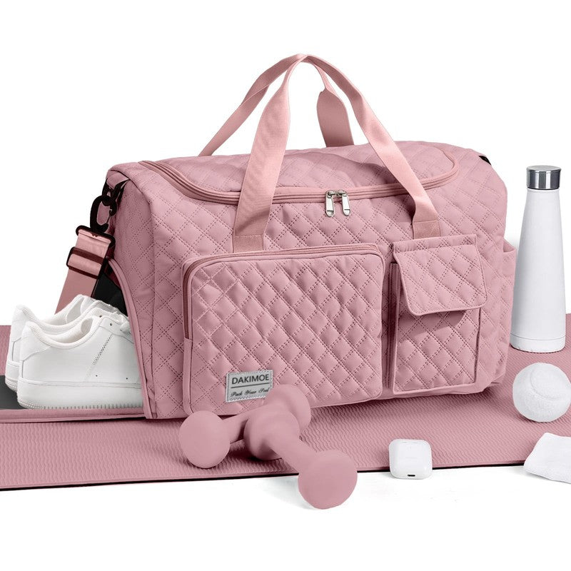 Travel Duffle Bag for Women Men, Weekender Bags Carry on Gym Bag with Wet Pocket3