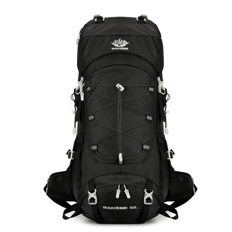 60L Travel Hiking Camping Backpack with Rain Cover, Backpack Water Resistant,Cli0