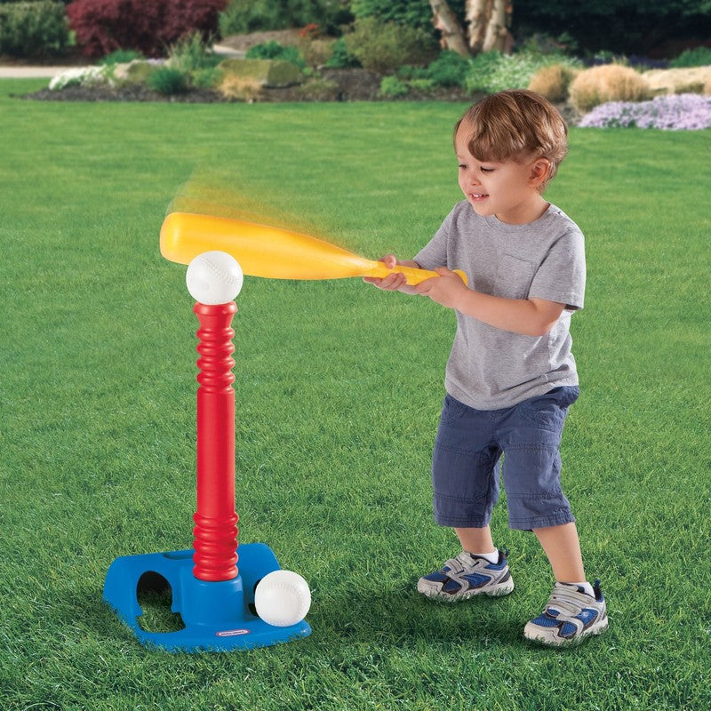 Totsports Kids T-Ball Set – Bat & 2 Balls for Toddlers Ages 18 Months to 4 Years1