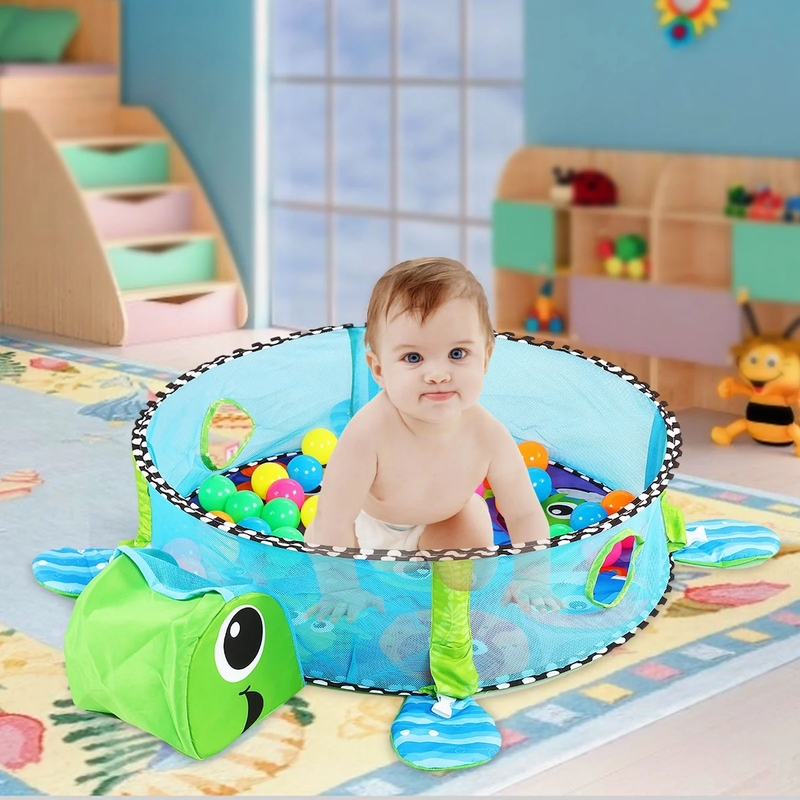 3 in 1 Baby Gym Play Mat Activity Ocean Ball Sensory Toys 0 36M9