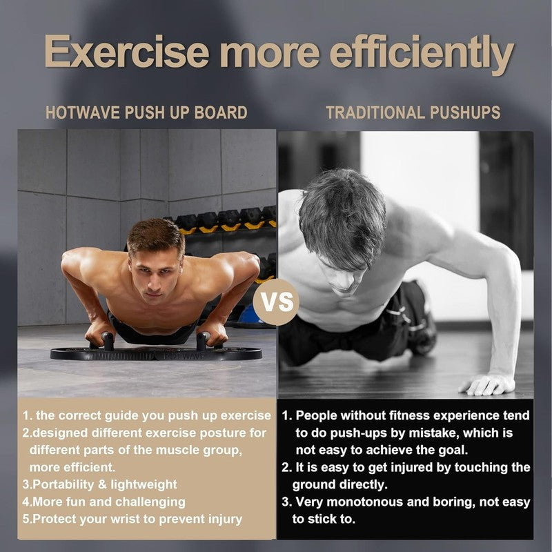 Push up Board Fitness, Portable Foldable 20 in 1 Push up Bar at Home Gym, Pushup3
