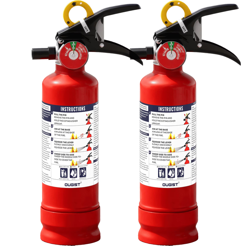 Fire Extinguisher for Home, ABC 2.5 Lb, 1 A:10 B:C, Quick Release Handle0