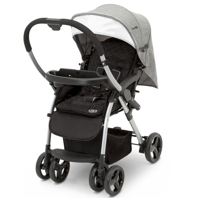 Jeep Unlimited Reversible Handle Stroller Grey Tweed5