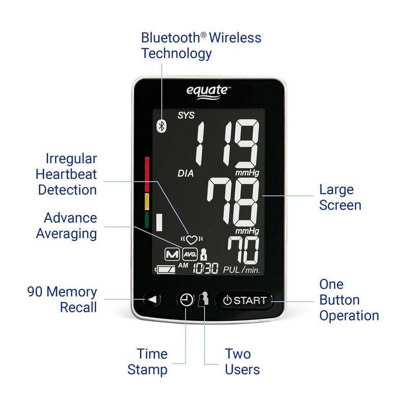 6500 Series Wrist Blood Pressure Monitor with Bluetooth3