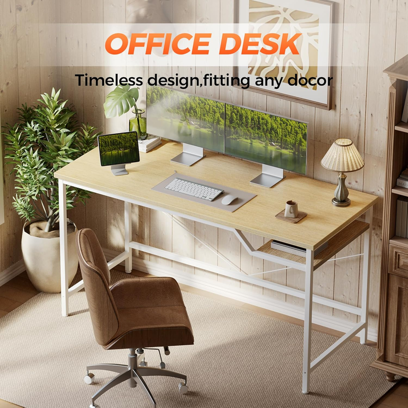 48x24 Computer Desk Gaming Table for Small Spaces Home Office Study3