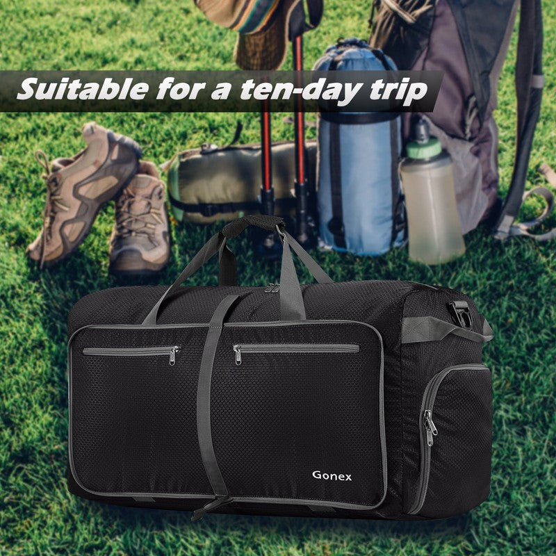 150L Travel Duffle Bags 35" Large Foldable Weekender Bag Waterproof Overnight Ba4