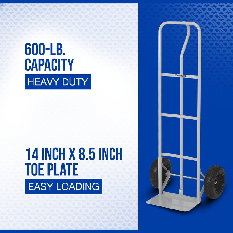 Steel Hand Truck, 600-Lb. Capacity1