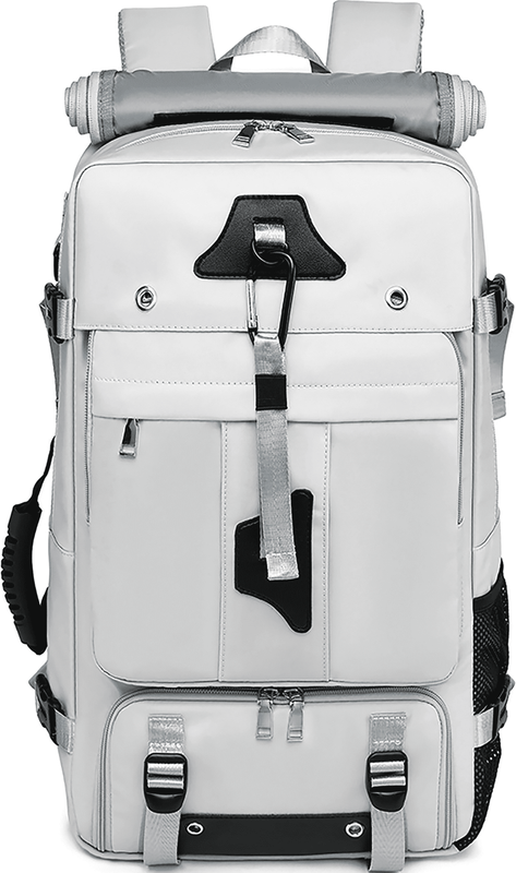 50L Travel Backpack Waterproof Extra Large Laptop Hiking Business Grey0