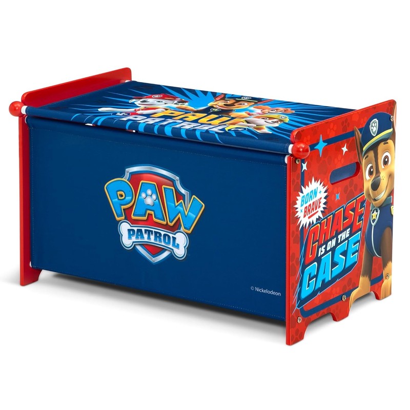 PAW 3-Piece Toddler Playroom Set – Includes Table, Chair and Toy Box, Blue10