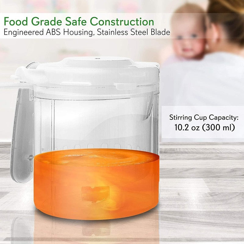 2-in-1 Baby Food Maker Steam Cooker & Blender Adjustable Timer Dishwasher Safe2