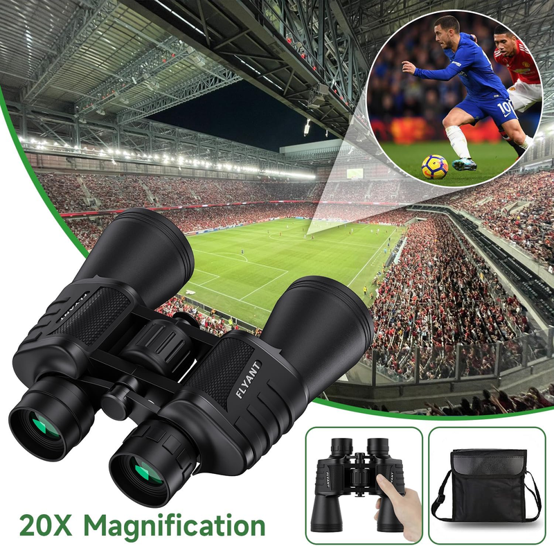 20x50 High Power Binoculars Waterproof Low Light Bird Watching Hunting7
