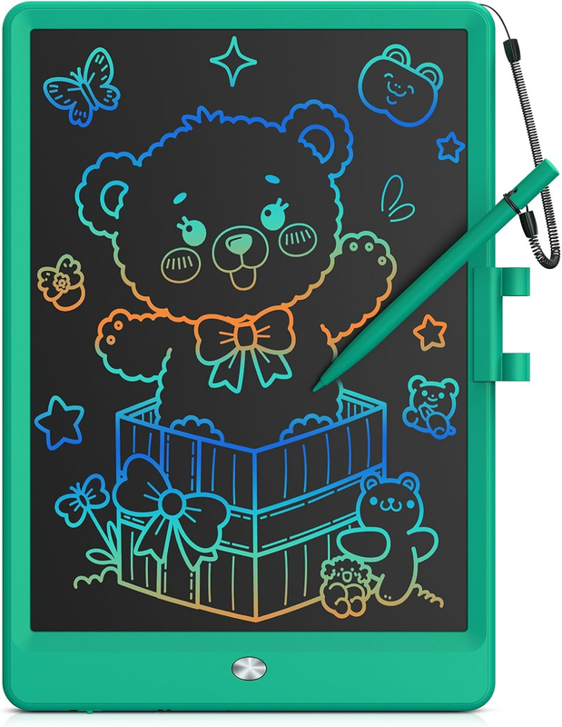 10 Inch LCD Writing Tablet Kids Drawing Doodle Board Dark Green10