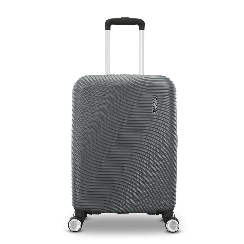Color Waves Carry on Expandable Luggage Suitcase with Spinner Wheels, Charcoal3