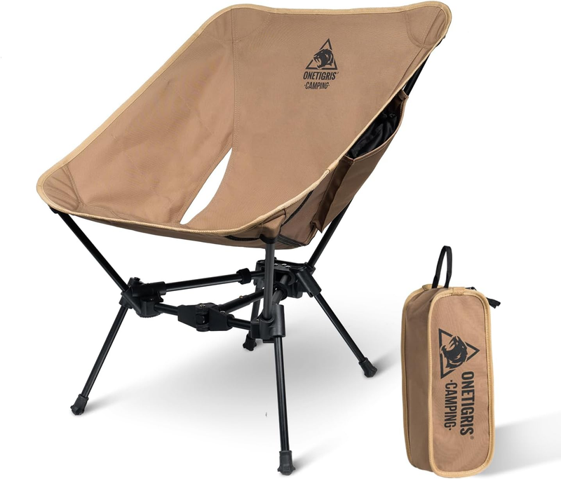 Tigerblade Camping Chair, Lightweight Folding Backpacking Hiking Chair, Compact 9