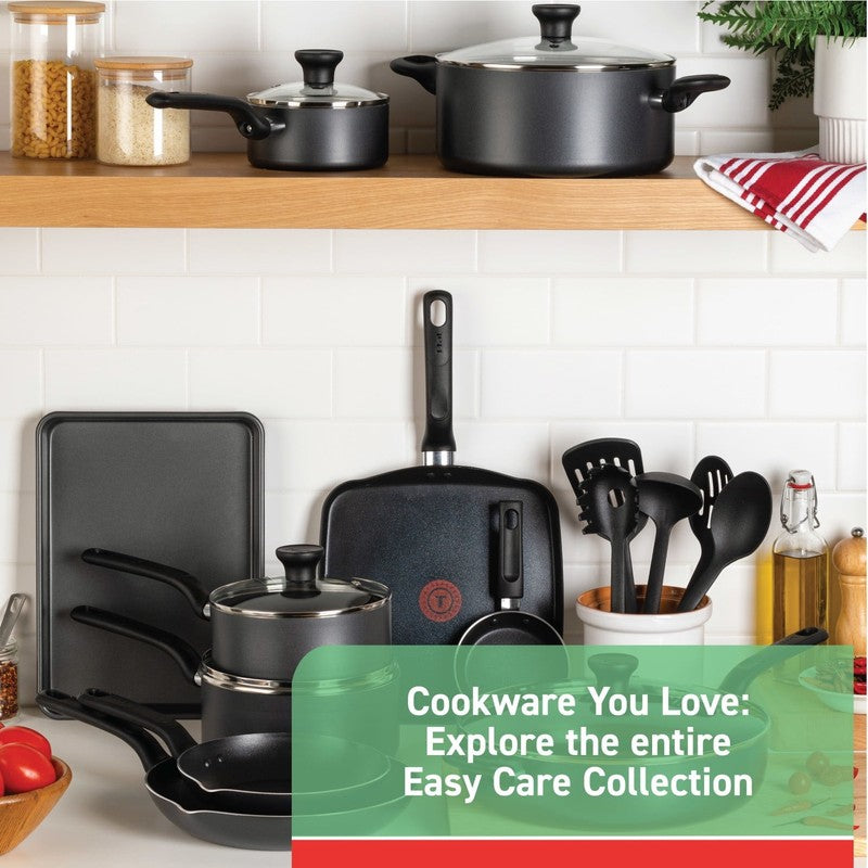 Easy Care, 20 Piece Non-Stick Pots and Pans Cookware Set, Grey3