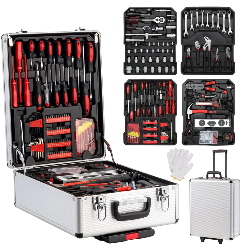 799 Pcs Tool Set, Household Repair Hand Tool Kit, Mechanics Tool Kit0