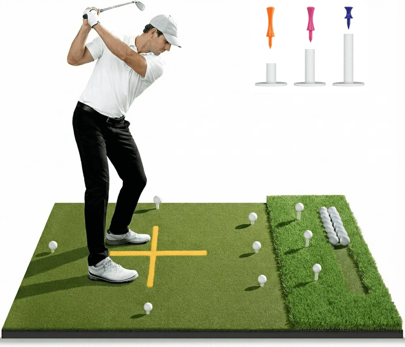 Golf Mat, 5.2X4Ft Putting Green Practice Hitting Mat for Indoor Outdoor, Artific9