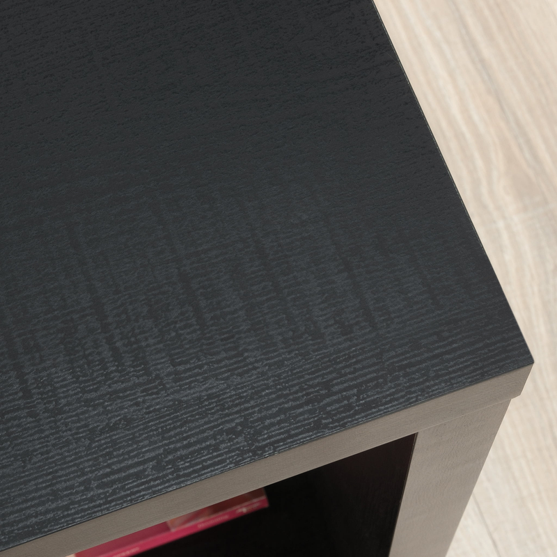 Westley End Table, Black Wood Finish6