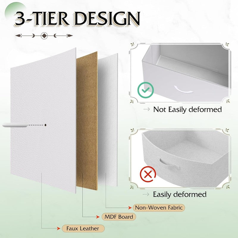 9 Drawer Dresser, Fabric Storage Tower for Bedroom, Hallway, Closet, Tall Chest 6