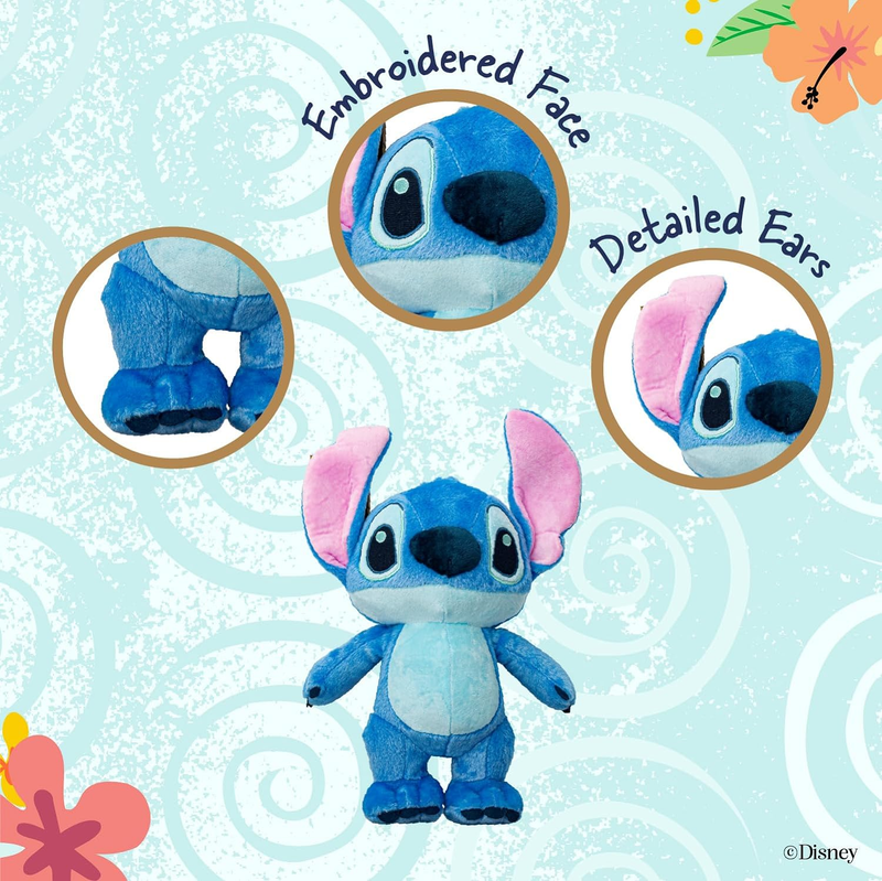 Disney Baby Lilo & Stitch 15" Soft Plush Toy Huggable Stuffed Animal Blue2
