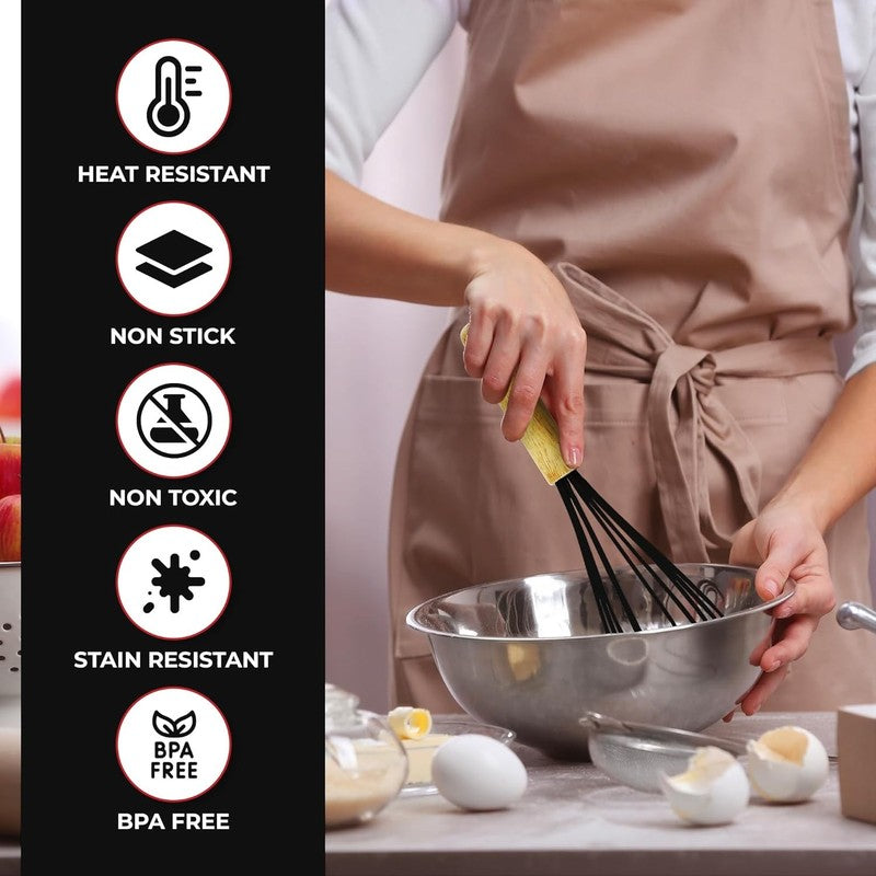 50 PCS Silicone Kitchen Utensils Set - Heat Resistant Non-Stick Cooking Tools4