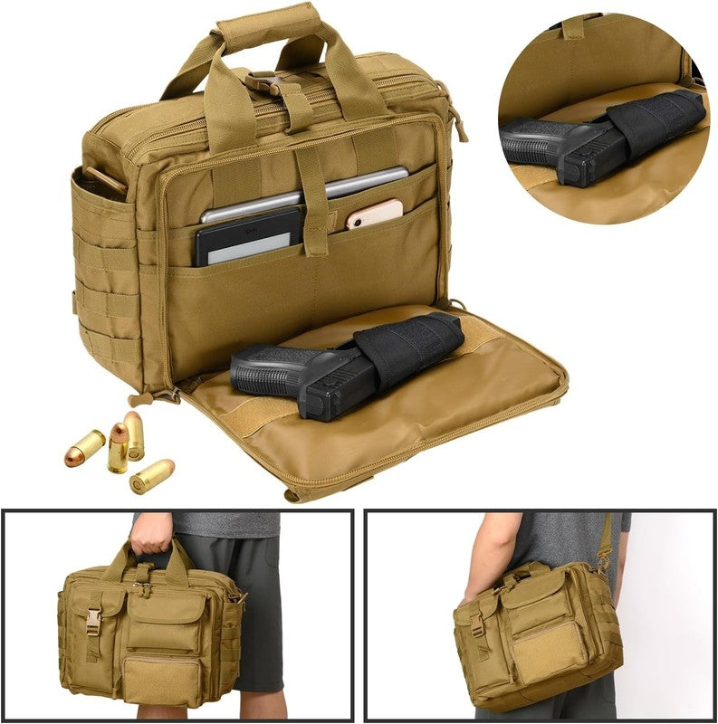 Tactical Messenger Bag 14 15.6 17.3 Inch Laptop Briefcase Military Work Bag Men4
