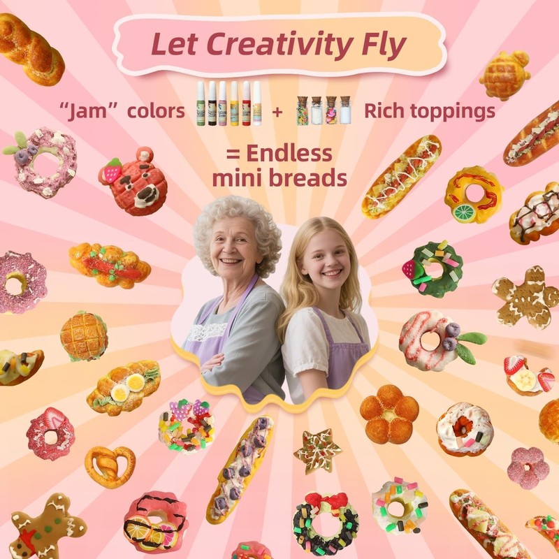 Girls Crafts Ages 8 12 Creative Craft Kits for Kids and Adults DIY Mini Bakery M3