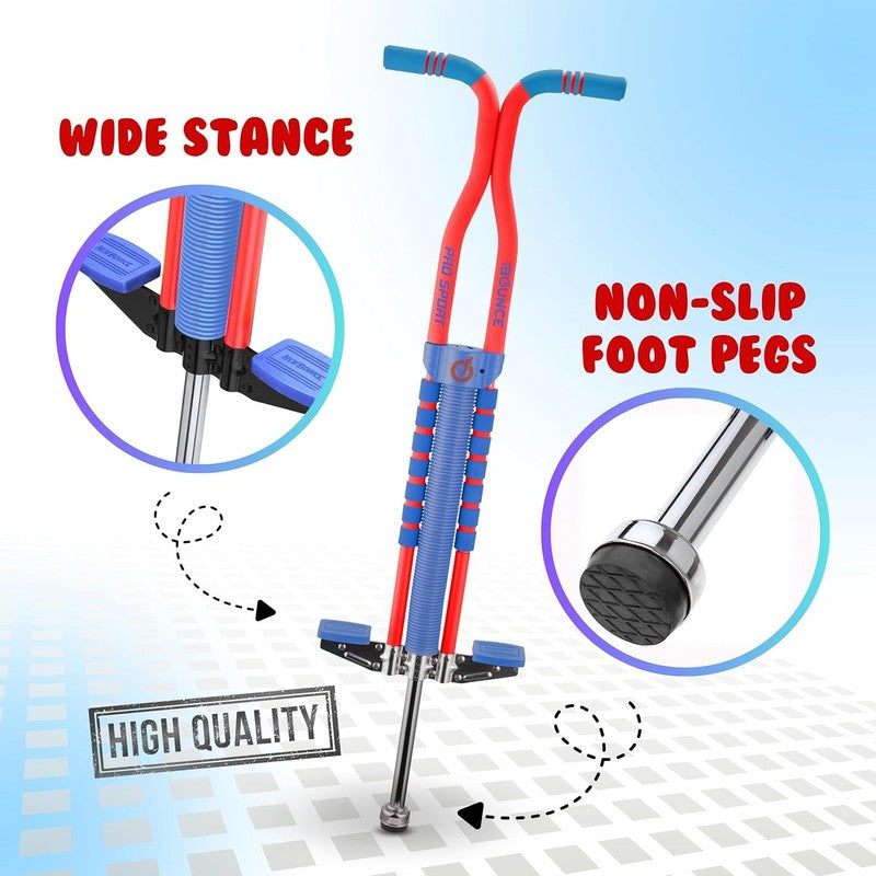 Pogo Stick for Kids - Pogo Sticks for Ages 9 and Up, 80 to 160 Lbs - Pro Sport E2
