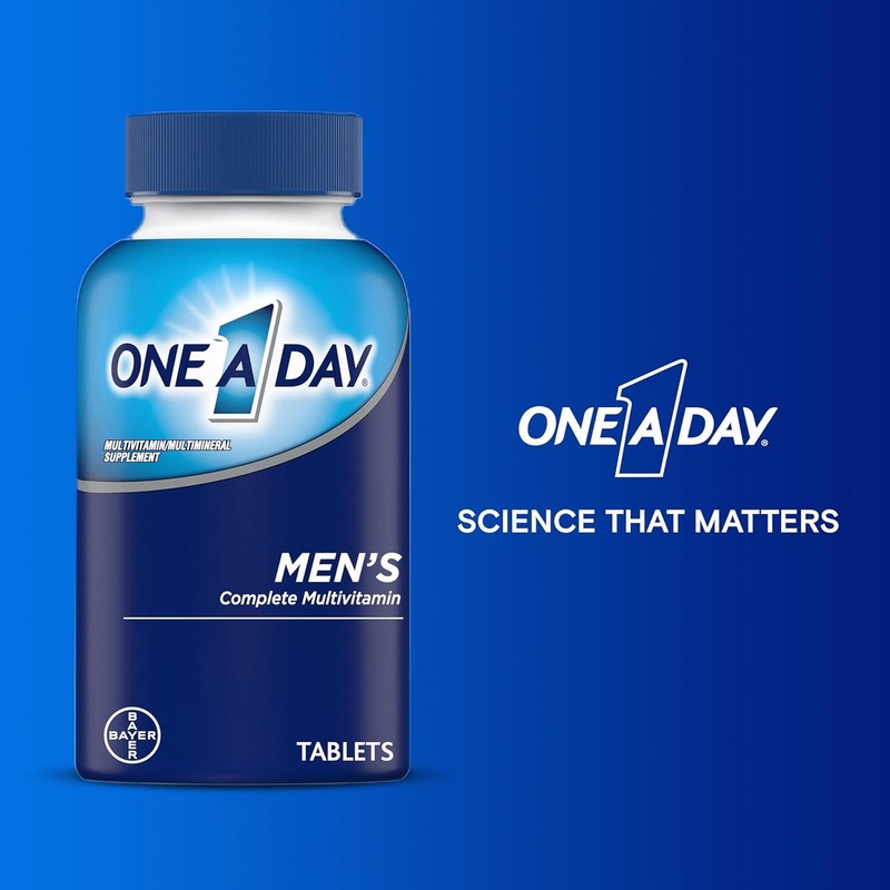 Men's Multivitamin with Vitamins A, C, D, E, Zinc & B12 - 200 Count6