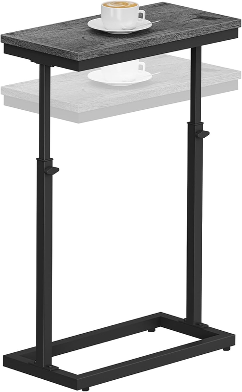 Grey End Table Side Table Tall Sofa Couch Table Living Room Bedroom7