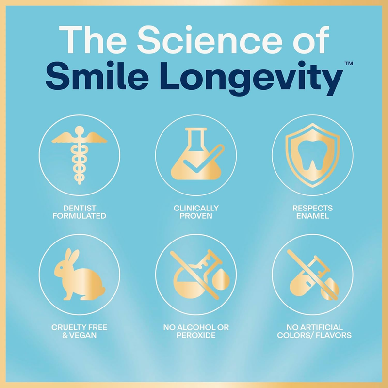 Teeth Whitening Starter Kit Peroxide Free 7 Treatments 2 Toothpaste9