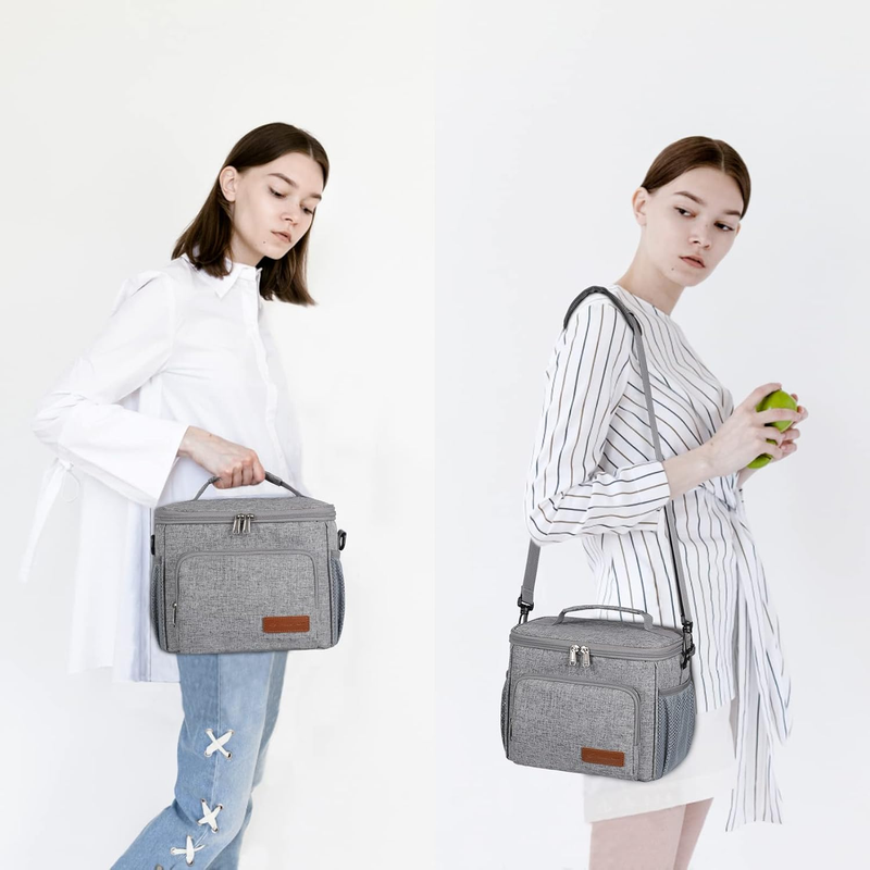 Insulated Lunch Bag for Men Women, Leakproof Cooler Lunch Tote Bag, Portable7