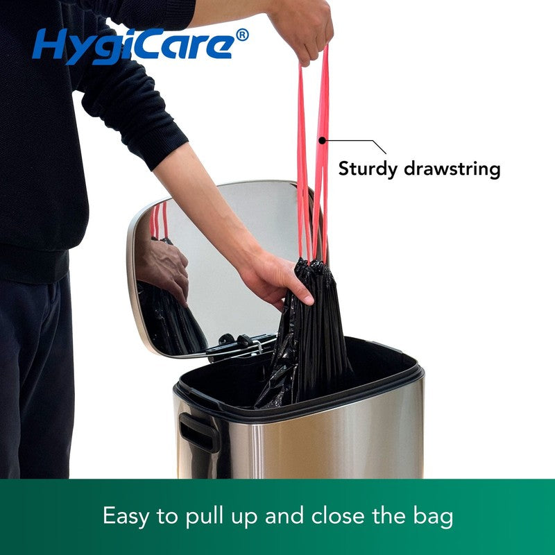 30 Gallon Drawstring Trash Bags, 120Ct, Super Strong, Leakproof, Unscented3