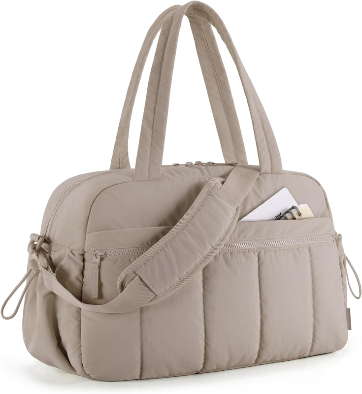 Gym Bag for Women, Duffle Bag for Travel with Wet Pocket, Lightweight Carry on W9