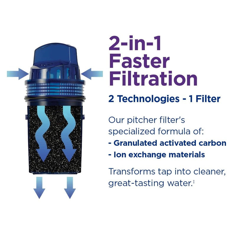 30 Cup Dispenser Filtration System, Blue/White, DS1800Z5