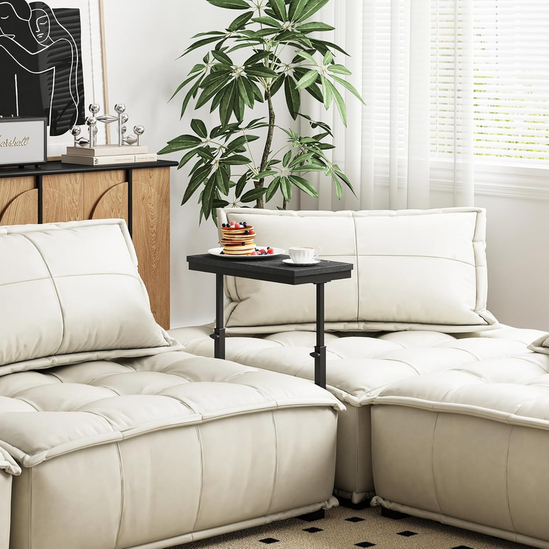 Black End Table Side Sofa Table Tall Couch Table Living Room Bedroom2