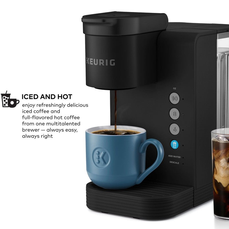 K-Express Essentials Plus Coffee Maker Single-Serve K-Cup Black Hot & Iced2