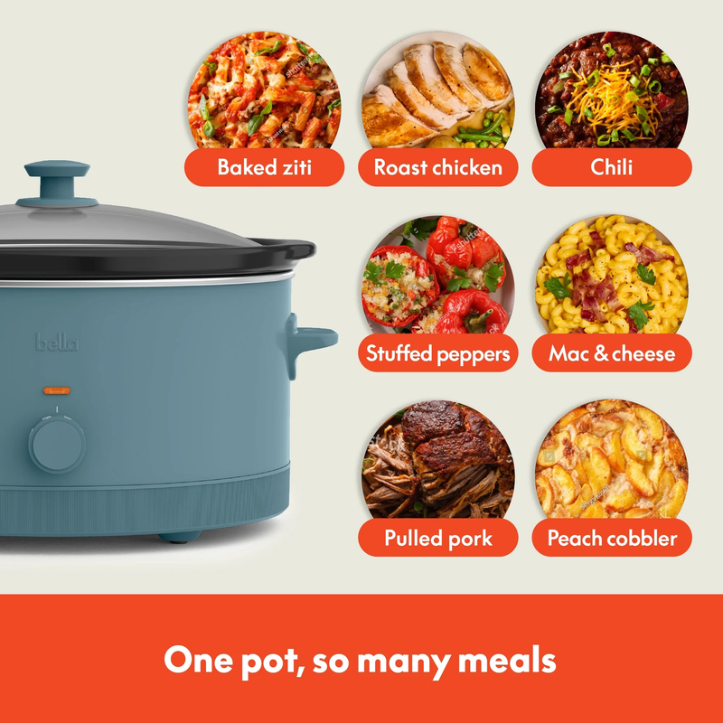 6Qt Slow Cooker, Surf4