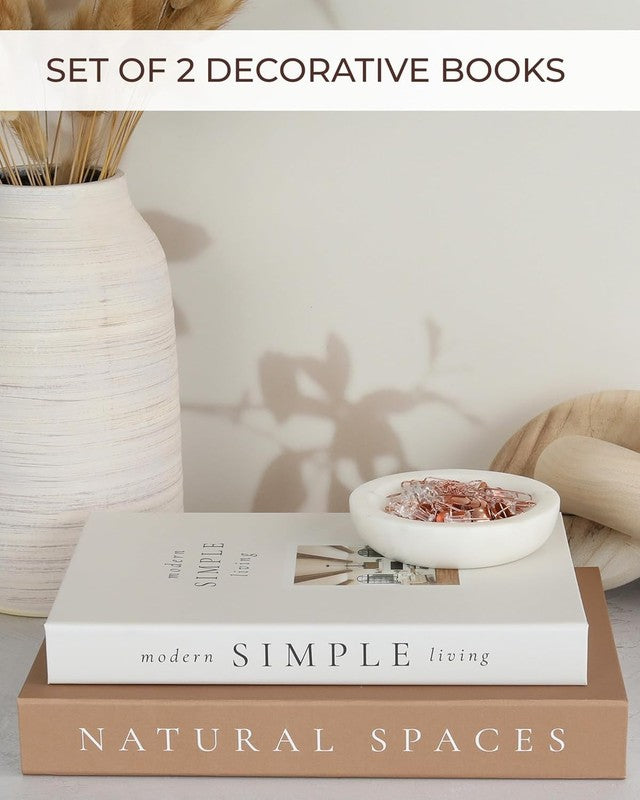 Beautiful Decorative Books   Set of 2 Boxes Enhance Your Coffee Table, Bookshelf2