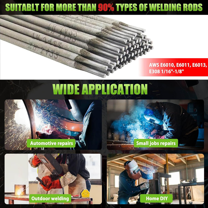 200Amp 20PCS Rods Stick Welder, Super MINI Portable Welding Machine, IGBT Invert5