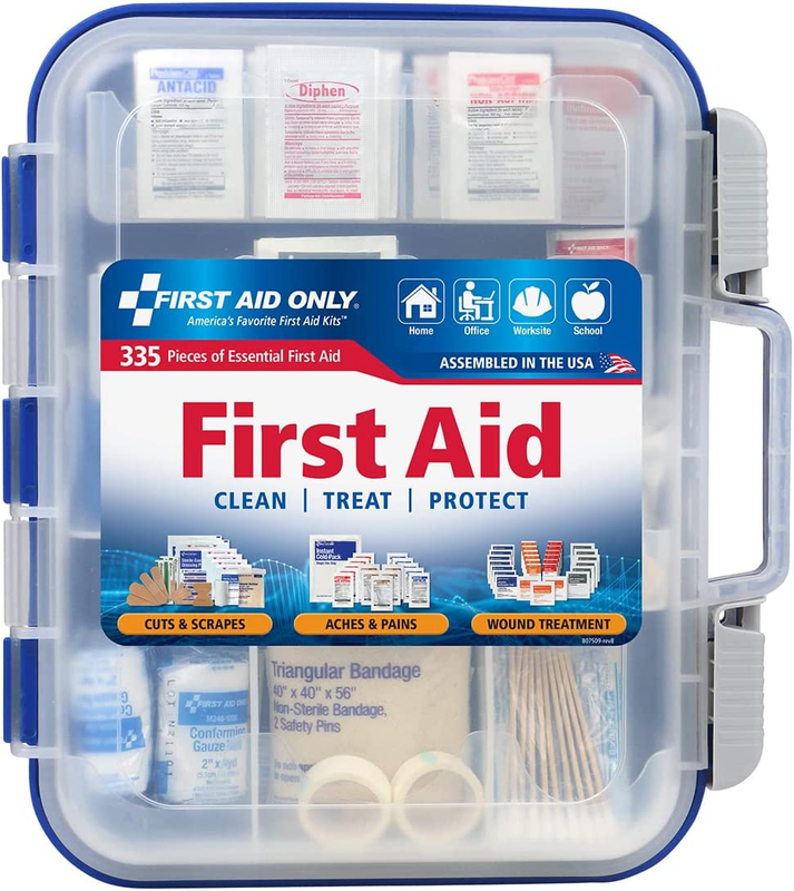 91247 Osha Compliant First Aid Kit, All Purpose 100 Person Emergency First Aid K0