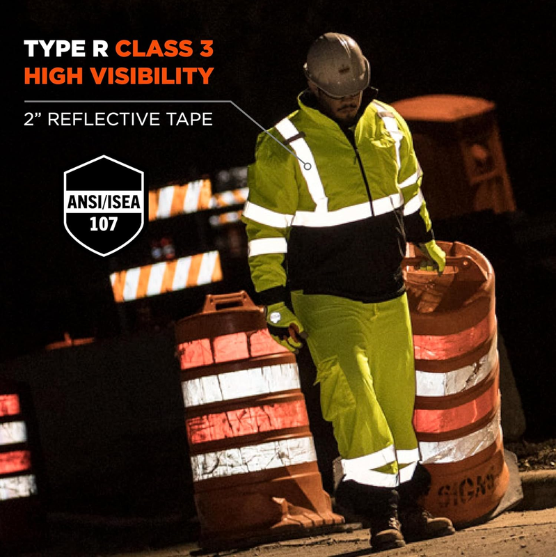 Hi Vis Bomber Safety Jacket4