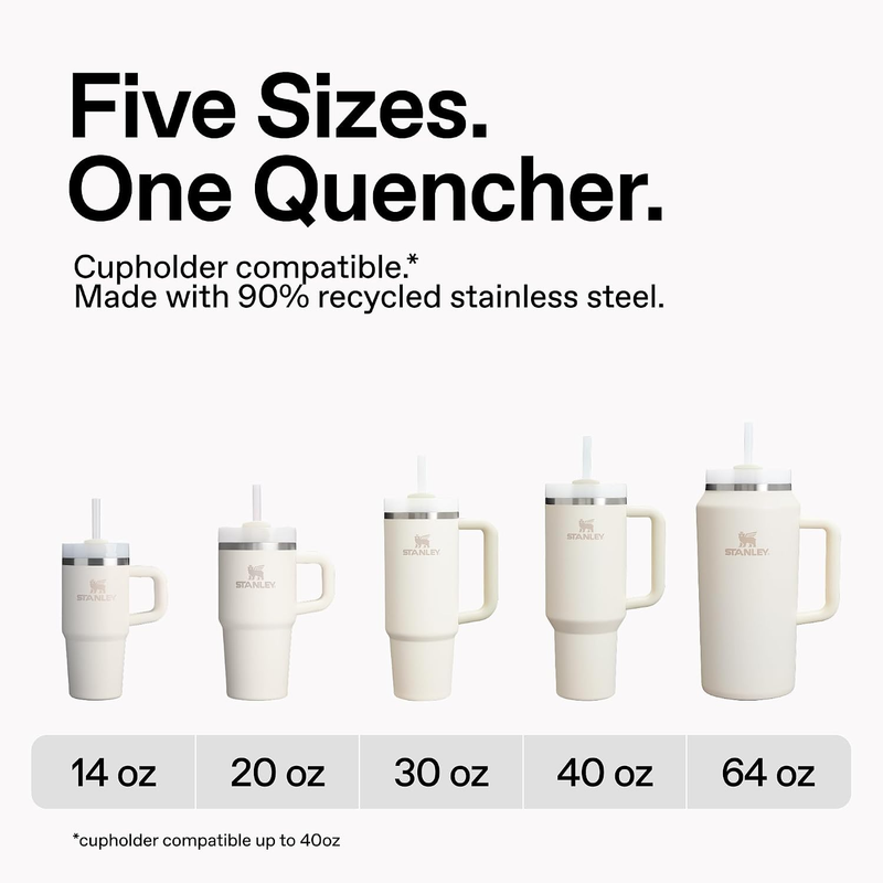 Stanley Quencher H2.0 30oz Tumbler w/ Handle Straw Insulated Dried Pine4