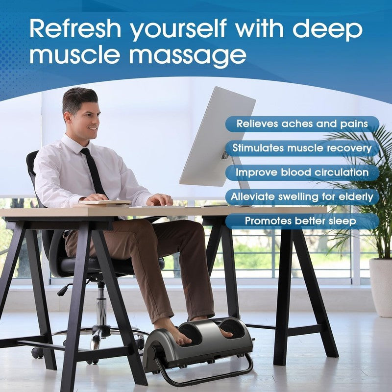 Shiatsu Foot Massager with Heat: FSA HSA Eligible Foot Massager for Plantar Fasc1
