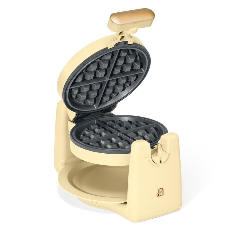Rotating Belgian Waffle Maker, Buttercream by Drew Barrymore0