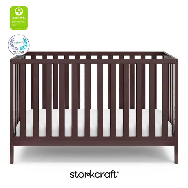 Sunset 4-In-1 Convertible Baby Crib, Espresso10