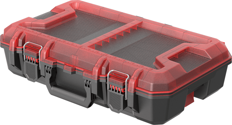 Hyper Stack Heavy Duty 3 Piece Modular Rolling Toolbox System Black5