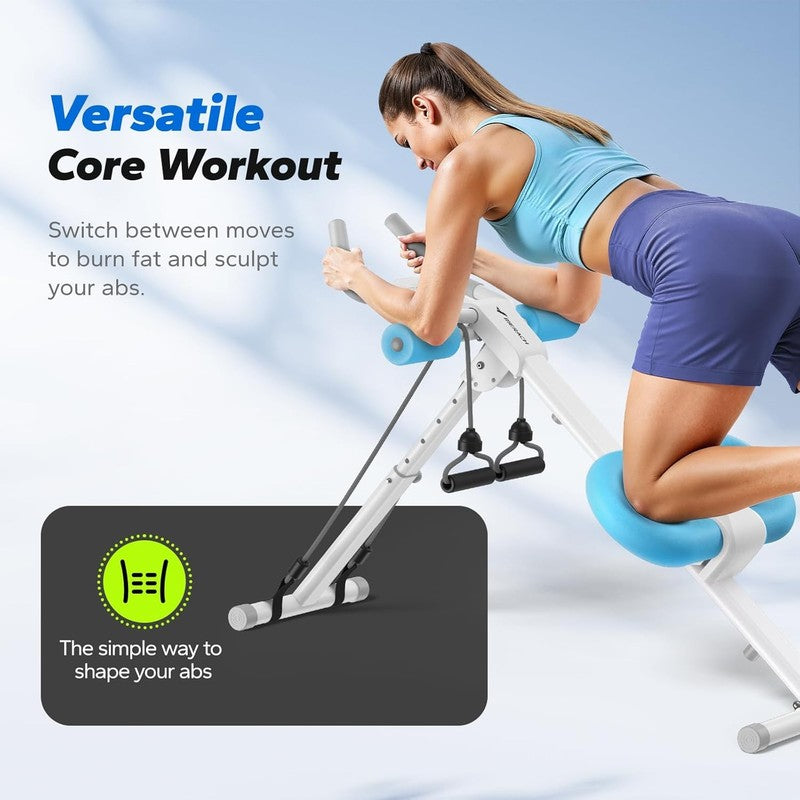 Ab Machine, Ab Workout Equipment, Adjustable Ab Trainer Machine for Abs Workout 1