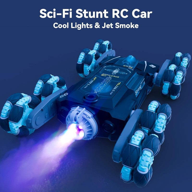 8WD Hand Controlled RC Stunt Car, Gesture Sensing Remote Control Crawler Car for2