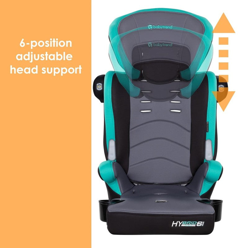 Hybrid SI 3 in 1 Booster Car Seat Side Impact Hoboken Teal Toddler7